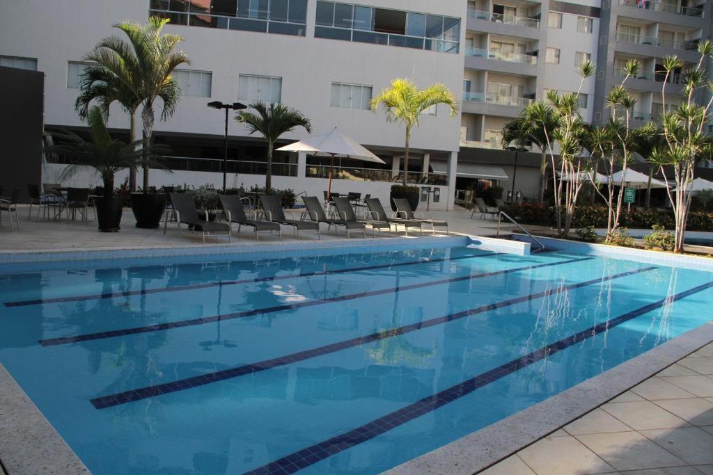 Park Veredas Flat Service 1 Quarto Rio Quente Esterno foto